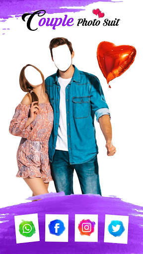 Couple Photo Suit screenshot 5