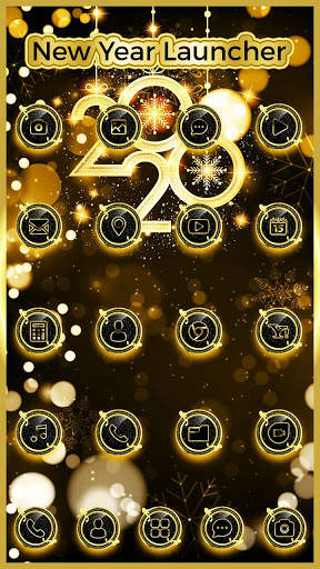 New Year Launcher 2020 screenshot 5
