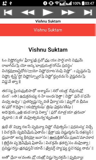 Vishnu Suktam screenshot 4