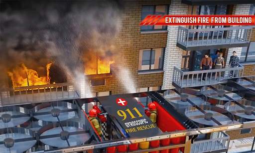 Fire Rescue Gyroscopic Bus: City Ambulance Driver screenshot 4