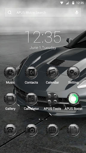 Speed Machine theme for APUS screenshot 1