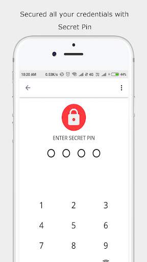 My Vault - Offline Password and Notes Manager screenshot 1