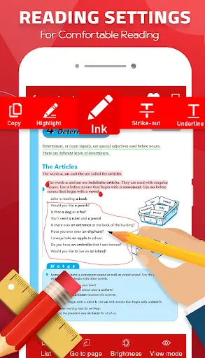 PDF Reader for Android 2 تصوير الشاشة