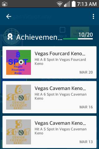 Vegas Video Keno screenshot 4