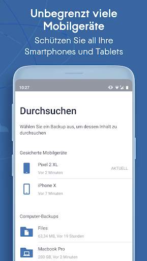 Acronis True Image: Mobile screenshot 4