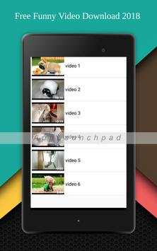 Funny Video Download Free 2018 screenshot 11
