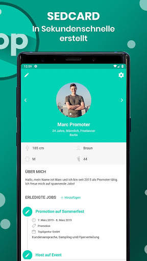 PopUpJob - Nebenjobs, Studentenjobs & Promojobs screenshot 2