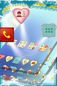 Cute Postcard Launcher Theme screenshot 3