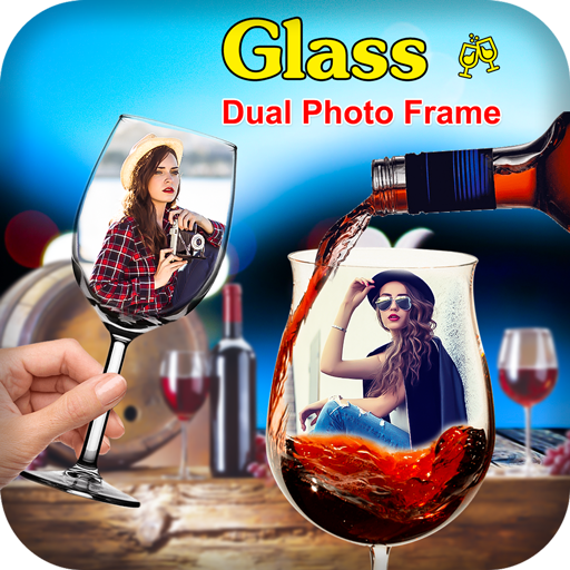 Glass Dual Photo Frame icon
