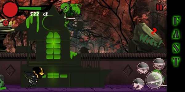 NINJA RUN 2 screenshot 1