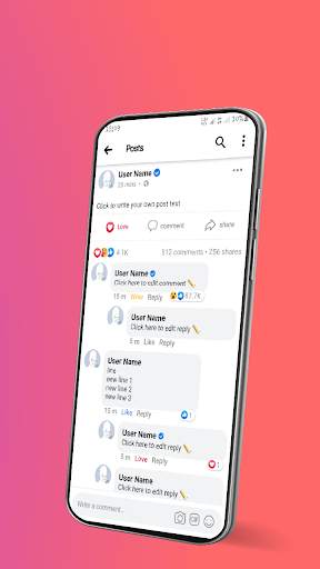 Fake it : Facebook Post Maker screenshot 5