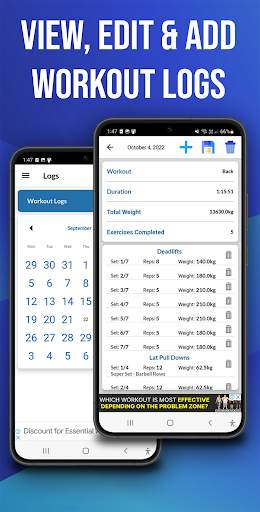 Gym Exercises & Workouts screenshot 6