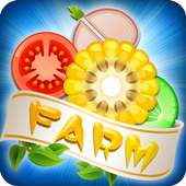 farm cookie candy game logo