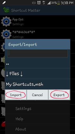 Shortcut Master (Lite) screenshot 7