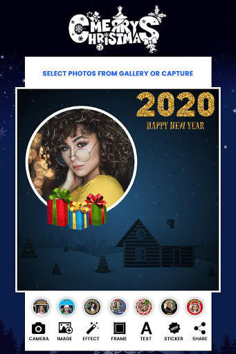 Christmas Photo Frame screenshot 1