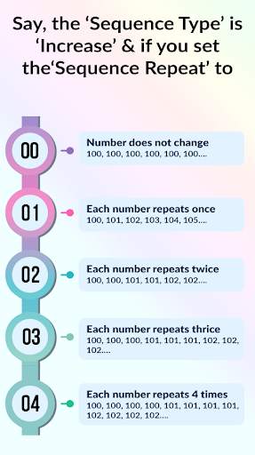 Auto Numbering Sequence Stamp 2 تصوير الشاشة