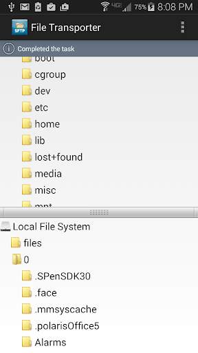 Mobile SFTP(Secure FTP Client) screenshot 14