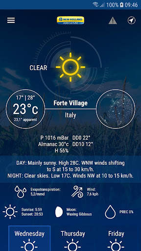 New Holland Farming Weather screenshot 1