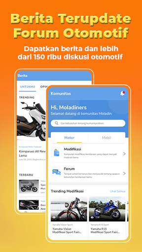 Moladin - Platform Otomotif Motor dan Mobil Online screenshot 7