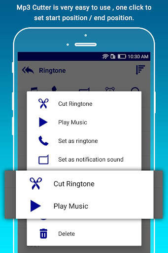 Ringtone Maker and MP3 Cutter screenshot 2