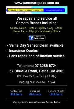 Camera Repairs screenshot 1