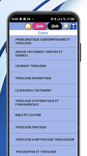 Cours de Théologie screenshot 1