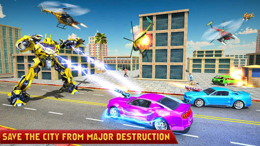 Dino Robot Car Transform Game screenshot 7