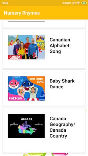 Offline Nursery Rhymes - Kids Songs With Video screenshot 3