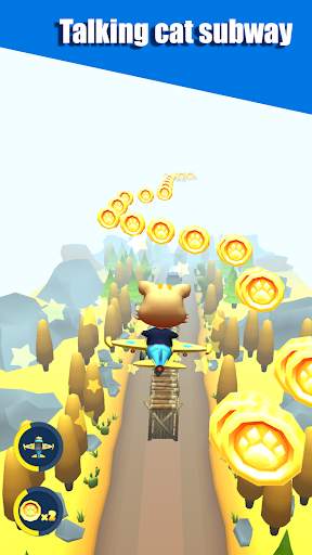 Cat Run - My Tom Subway Surf & Cat Talking screenshot 3