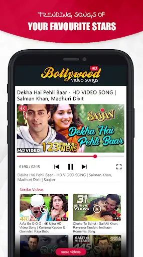 Hindi Video Songs - Bollywood Video Songs скриншот 1