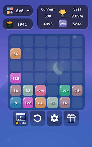 2048 Classic: Number Block Puzzle & Merge Game screenshot 16
