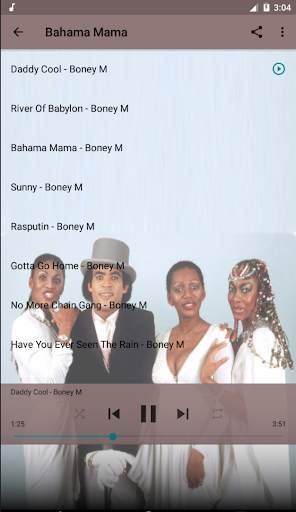 Boney M Top Music Hot screenshot 2