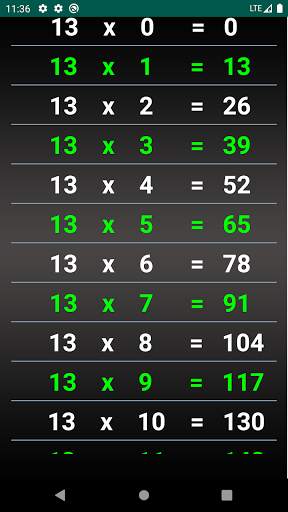 Memorize a tabela de multiplicação rapidamente screenshot 2