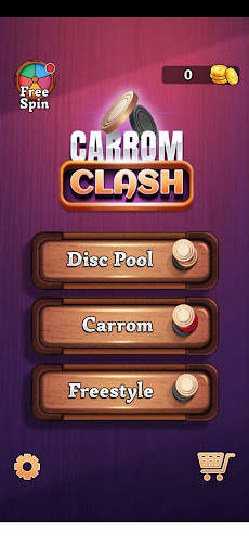 Carrom Clash Board screenshot 1