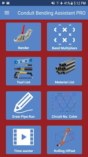 Conduit Bending Assistant PRO screenshot 1