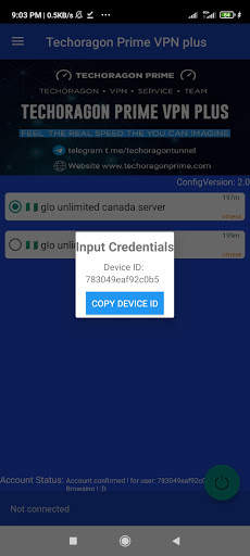Techoragon prime vpn plus screenshot 3