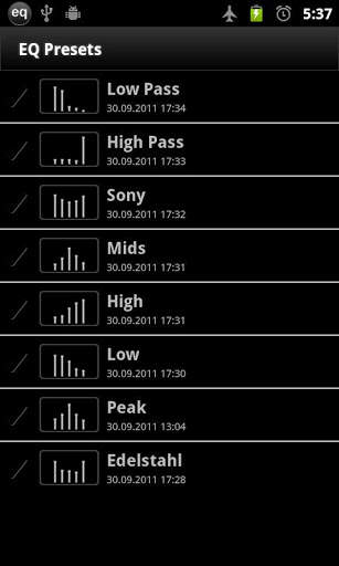 AnEq Equalizer Free screenshot 3