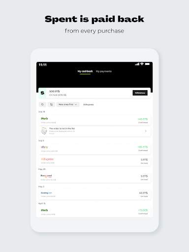 Backit cashback: AliExpress... screenshot 7