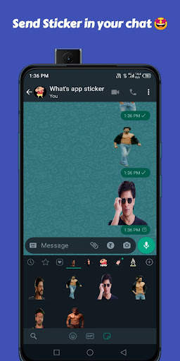 shahrukh Khan Sticker for WA screenshot 2