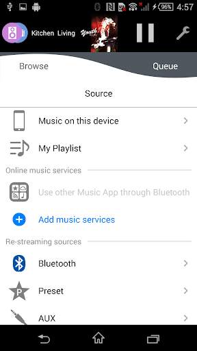 Panasonic Music Streaming screenshot 2