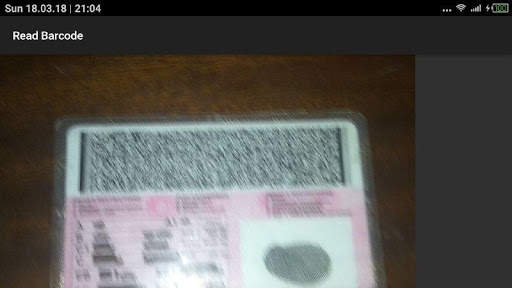 NPS-SADL (South African Drivers Licence) Scanner screenshot 3