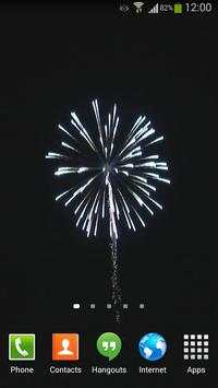 Fireworks Live Wallpaper HD 5 screenshot 3