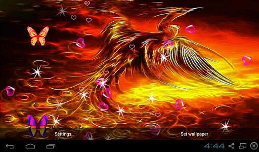 Phoenix Live Wallpaper screenshot 5