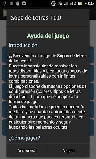 Sopa de letras - en español screenshot 22