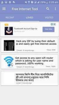 Free Internet Tool 5 تصوير الشاشة