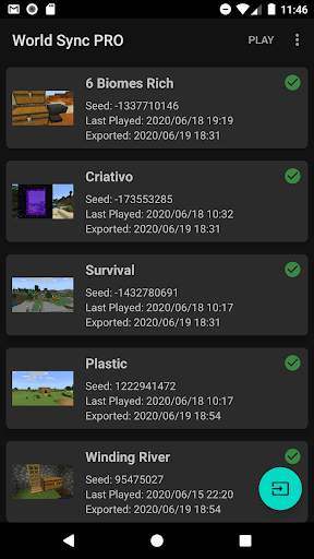 World Sync Pro for Minecraft screenshot 1