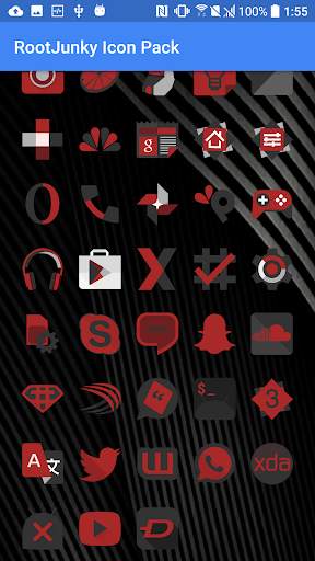 RootJunky Icon Pack 2 تصوير الشاشة