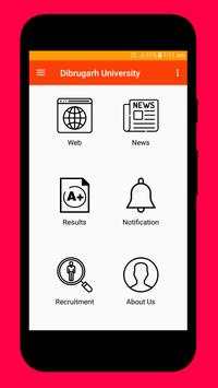 Dibrugarh University screenshot 1