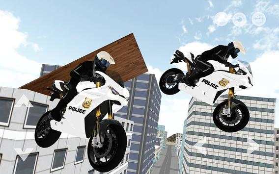 Police Motorbike : Crime Patrol City Bike Rider 3D स्क्रीनशॉट 2