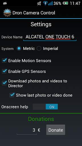 Drone Camera Control FPV screenshot 5